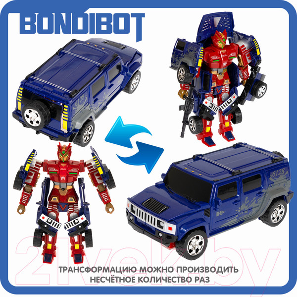 Изображение товара Робот-трансформер Bondibon Bondibot / ВВ5518