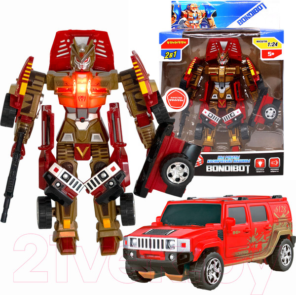 Изображение товара Робот-трансформер Bondibon Bondibot / ВВ5519