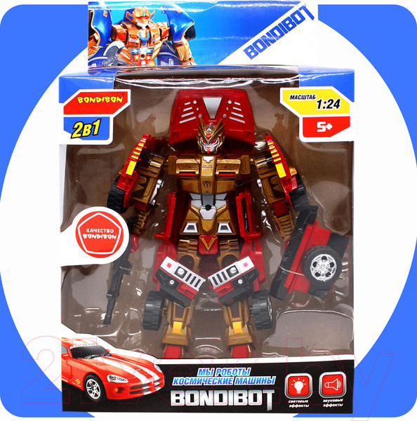 Изображение товара Робот-трансформер Bondibon Bondibot / ВВ5519