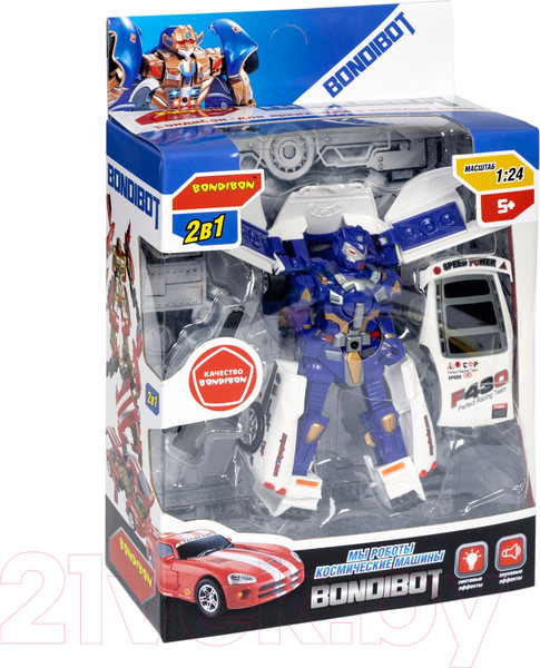 Изображение товара Робот-трансформер Bondibon Bondibot / ВВ5520