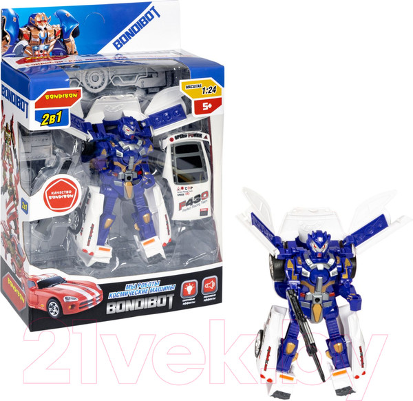 Изображение товара Робот-трансформер Bondibon Bondibot / ВВ5520
