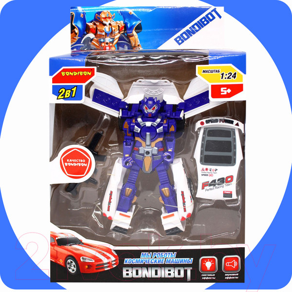Изображение товара Робот-трансформер Bondibon Bondibot / ВВ5520