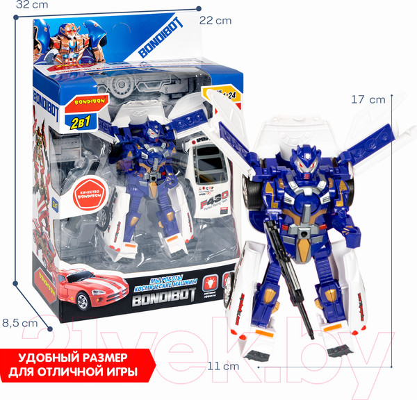 Изображение товара Робот-трансформер Bondibon Bondibot / ВВ5520