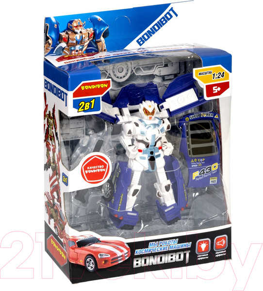 Изображение товара Робот-трансформер Bondibon Bondibot / ВВ5521