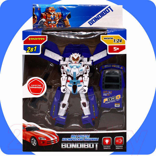 Изображение товара Робот-трансформер Bondibon Bondibot / ВВ5521