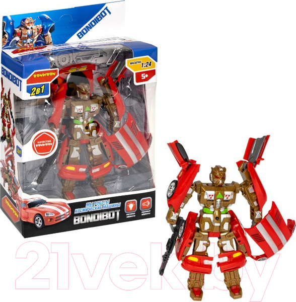 Изображение товара Робот-трансформер Bondibon Bondibot / ВВ5522