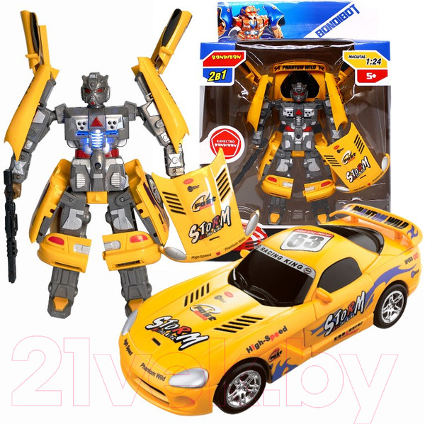 Изображение товара Робот-трансформер Bondibon Bondibot / ВВ5523