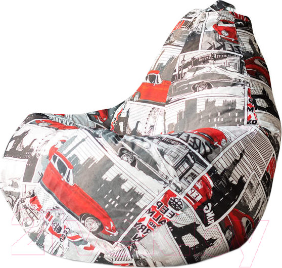 Изображение товара Бескаркасное кресло Flagman Груша Мега XXXL Г3.4-120 (ягуар)