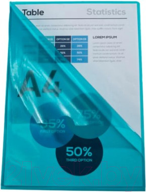 Изображение товара Папка-уголок Exacompta 660595E (зеленый)