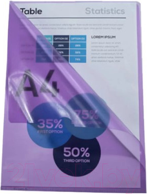 Изображение товара Папка-уголок Exacompta 660505E (фиолетовый)