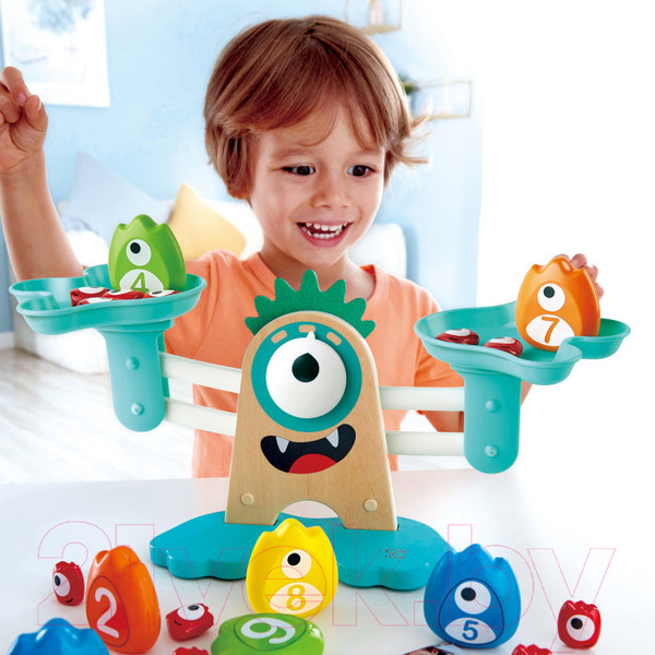 Изображение товара Весы игрушечные Hape Монстрики / E0511_HP
