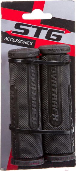 Изображение товара Грипсы для велосипеда Novatrack Х76789 (110мм, черный)