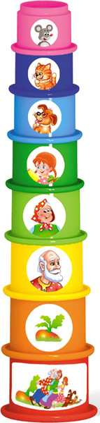 Изображение товара Развивающая игрушка Stellar Пирамидка. Репка / 01546