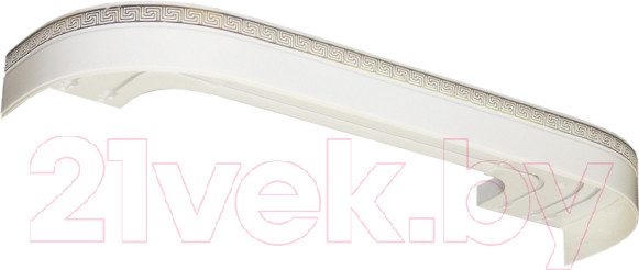 Изображение товара Карниз для штор LEGRAND Галант Neo Греция 3.0 / 48067433 (белый глянец)