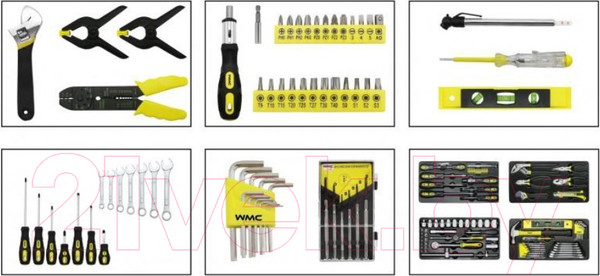 Изображение товара Тележка инструментальная WMC Tools WMC-WMC257