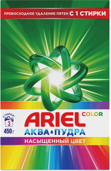 Изображение товара Стиральный порошок Ariel Color (Автомат, 450г)