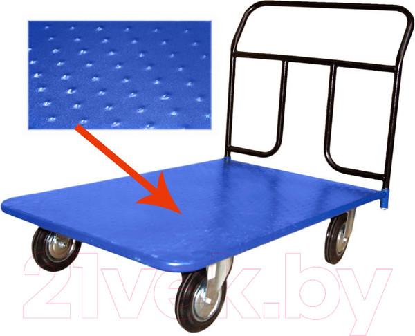 Изображение товара Тележка платформенная Стелла-техник КП-350-200-И