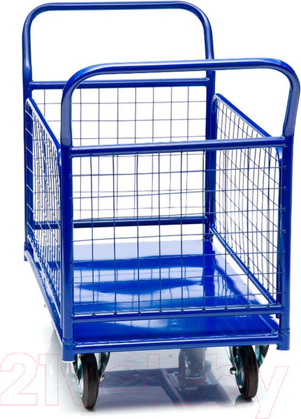 Изображение товара Тележка платформенная Стелла-техник КПО-500С-150-И (с бортами)