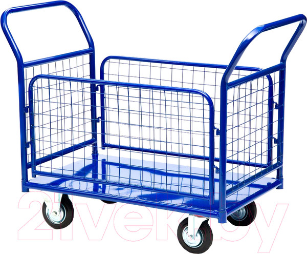 Изображение товара Тележка платформенная Стелла-техник КПО-500С-160-К (с бортами)