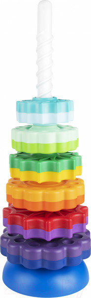 Изображение товара Развивающая игрушка Fancy Пирамидка. Веселые шестеренки / SPIN01V