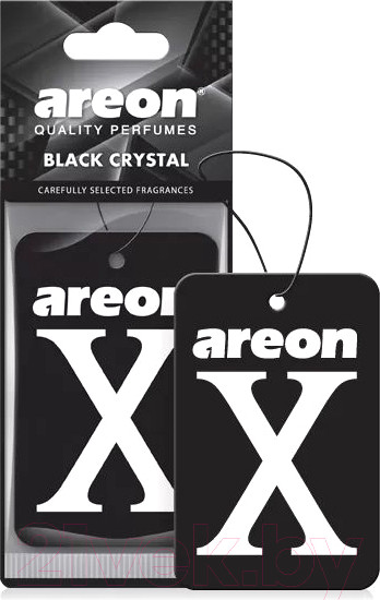 Изображение товара Ароматизатор автомобильный Areon X Black Crystal / XV02A