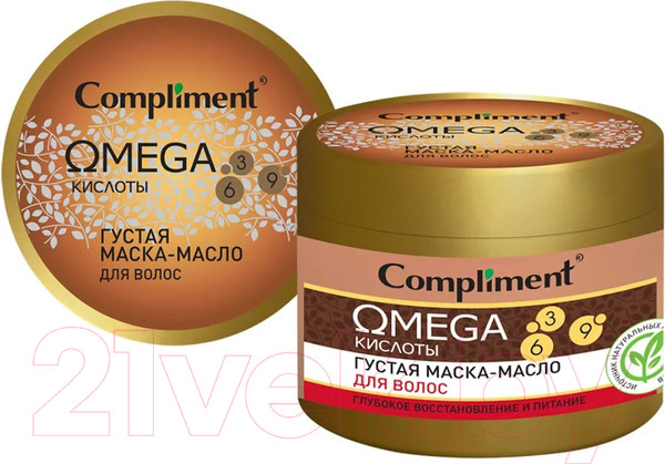 Изображение товара Маска для волос Compliment Масло Omega Густая  (500мл)