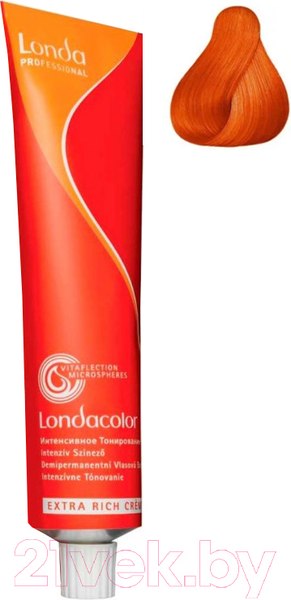 Изображение товара Крем-краска для волос Londa Professional Интенсивное тонирование Ammonia Free 0/34 (золотисто-медный микстон)