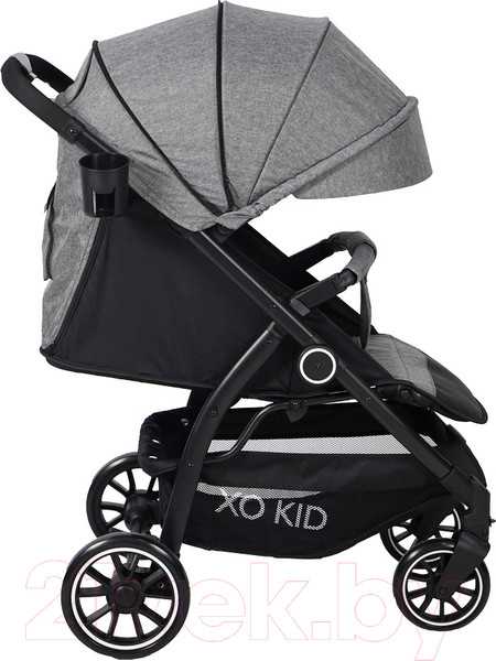 Изображение товара Детская прогулочная коляска Xo-kid Steam Basic (темно-серый)