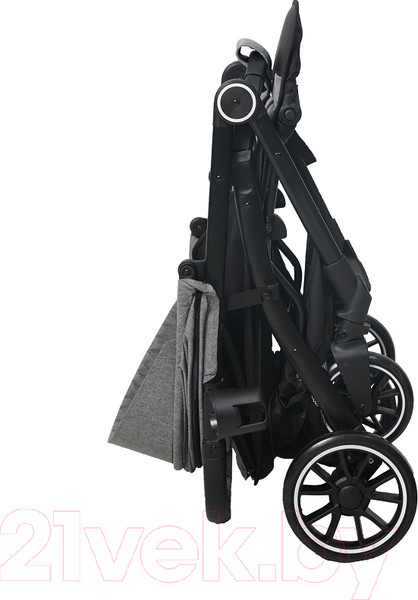 Изображение товара Детская прогулочная коляска Xo-kid Steam Basic (темно-серый)