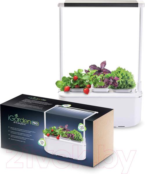 Изображение товара Проращиватель семян Назад к истокам iGarden Pro / GL2021 (белый)