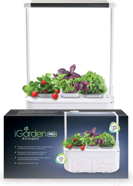 Изображение товара Проращиватель семян Назад к истокам iGarden Pro / GL2021 (белый)