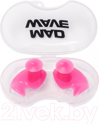 Изображение товара Беруши для плавания Mad Wave Ergo (розовый)