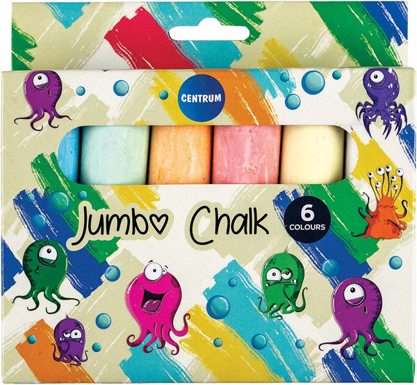 Изображение товара Набор мела канцелярского Centrum 82426 (6цв)