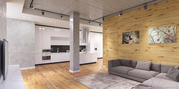 Изображение товара Панель МДФ Swiss Krono WP/B020/Р2 Сосна светлая (2600x250x7мм)