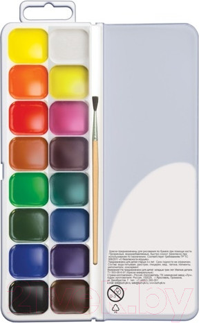 Изображение товара Акварельные краски ЛУЧ Классика / 19С1291-08 (16цв)