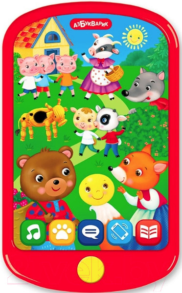 Изображение товара Развивающая игрушка Азбукварик Смартфончик Добрые сказки / 3110