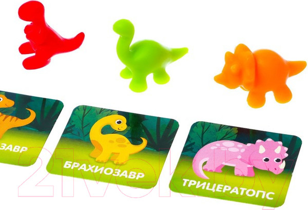 Изображение товара Развивающий игровой набор Zabiaka Умные динозавры / 6943081