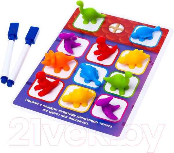 Изображение товара Развивающий игровой набор Zabiaka Умные динозавры / 6943081