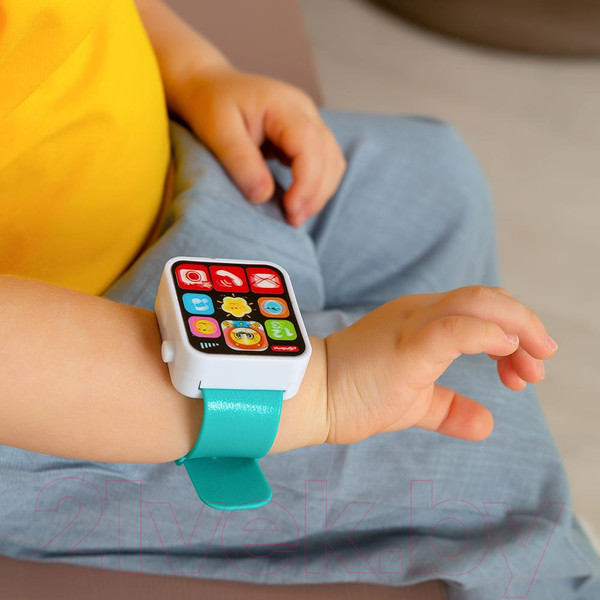 Изображение товара Развивающая игрушка Азбукварик Часики Львенок Лева / 3115