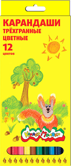 Изображение товара Набор цветных карандашей Каляка-Маляка КТКМ12 (12цв)