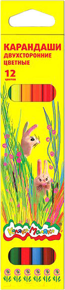 Изображение товара Набор цветных карандашей Каляка-Маляка КДКМ12 (12цв)