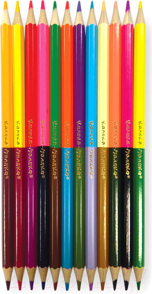 Изображение товара Набор цветных карандашей Каляка-Маляка КДКМ24 (24цв)