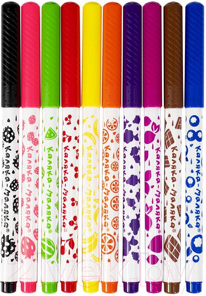 Изображение товара Фломастеры Каляка-Маляка ФАКМ10 (10цв)