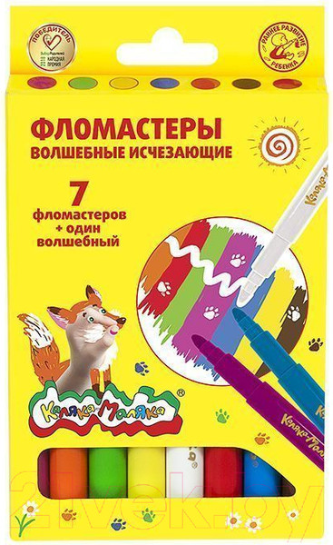 Изображение товара Фломастеры Каляка-Маляка ФИКМ08 (7цв)