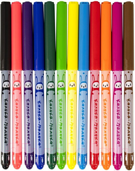 Изображение товара Фломастеры Каляка-Маляка ФПРКМ12 (12цв)