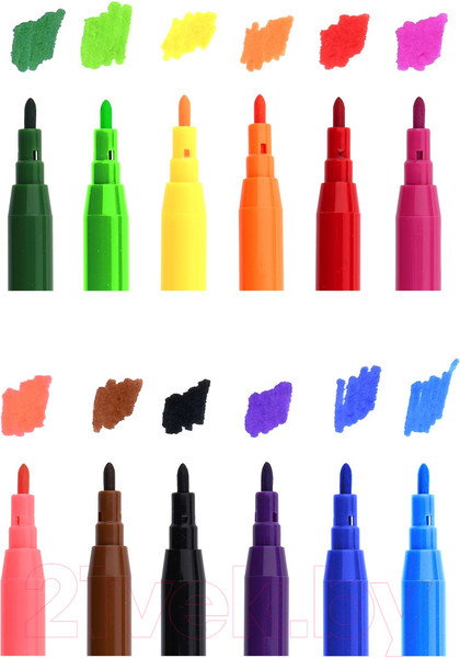 Изображение товара Фломастеры Каляка-Маляка ФКРКМ12 (12цв)