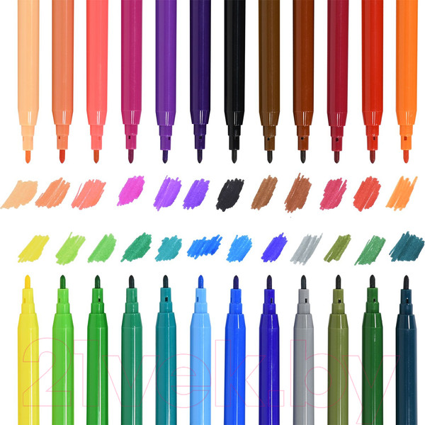 Изображение товара Фломастеры Каляка-Маляка ФКРКМ24 (24цв)