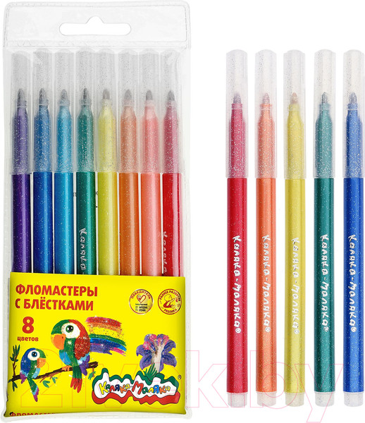 Изображение товара Фломастеры Каляка-Маляка ФБКМ8 (8цв)