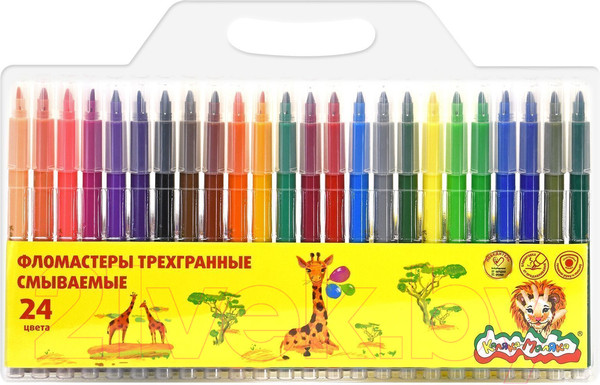 Изображение товара Фломастеры Каляка-Маляка ФТГКМ24 (24цв)