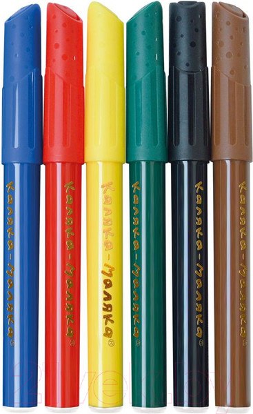 Изображение товара Фломастеры Каляка-Маляка ФТКМ06 (6цв)